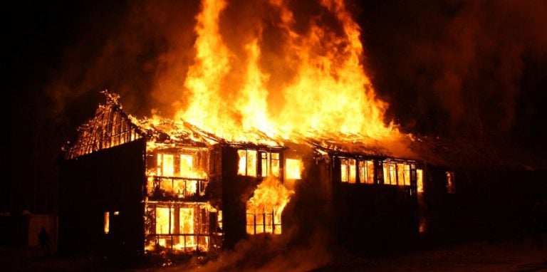incendie domestique