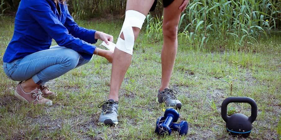 Les bienfaits du strapping en sport