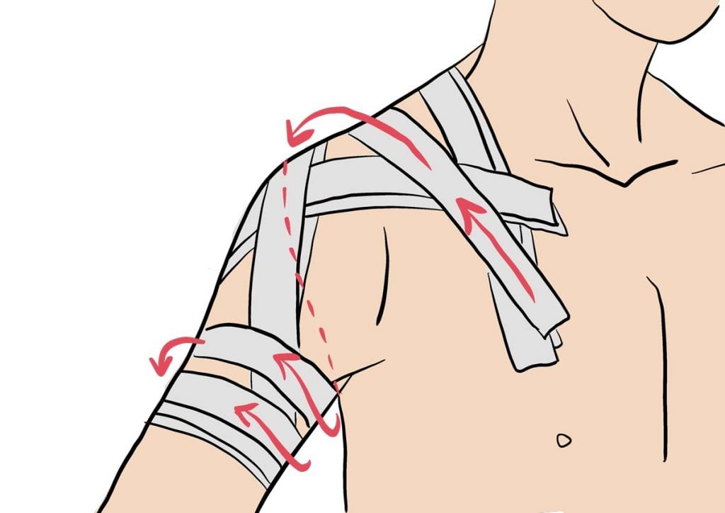 illustration strap d'une épaule