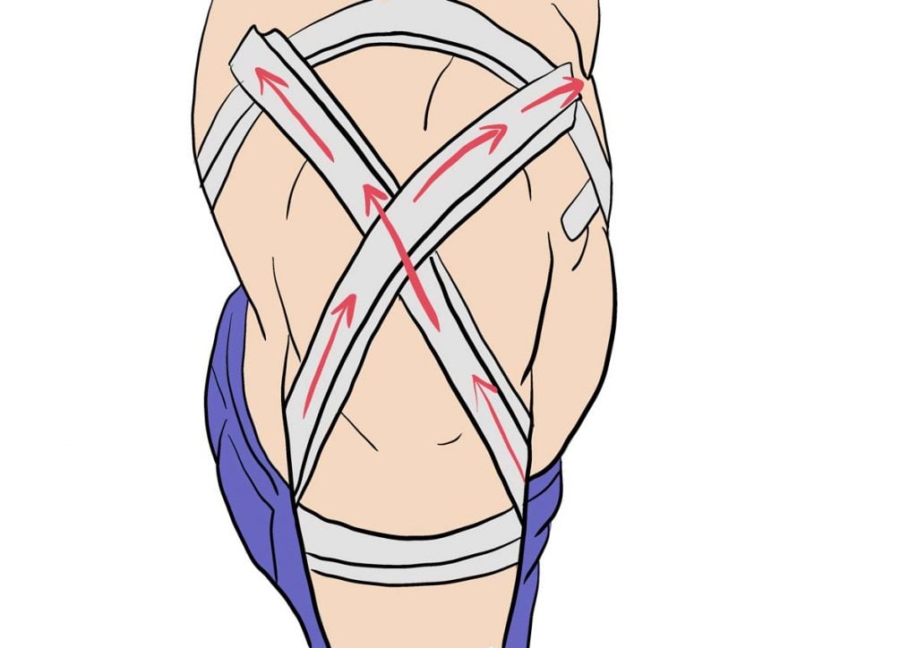illustration strap épaule
