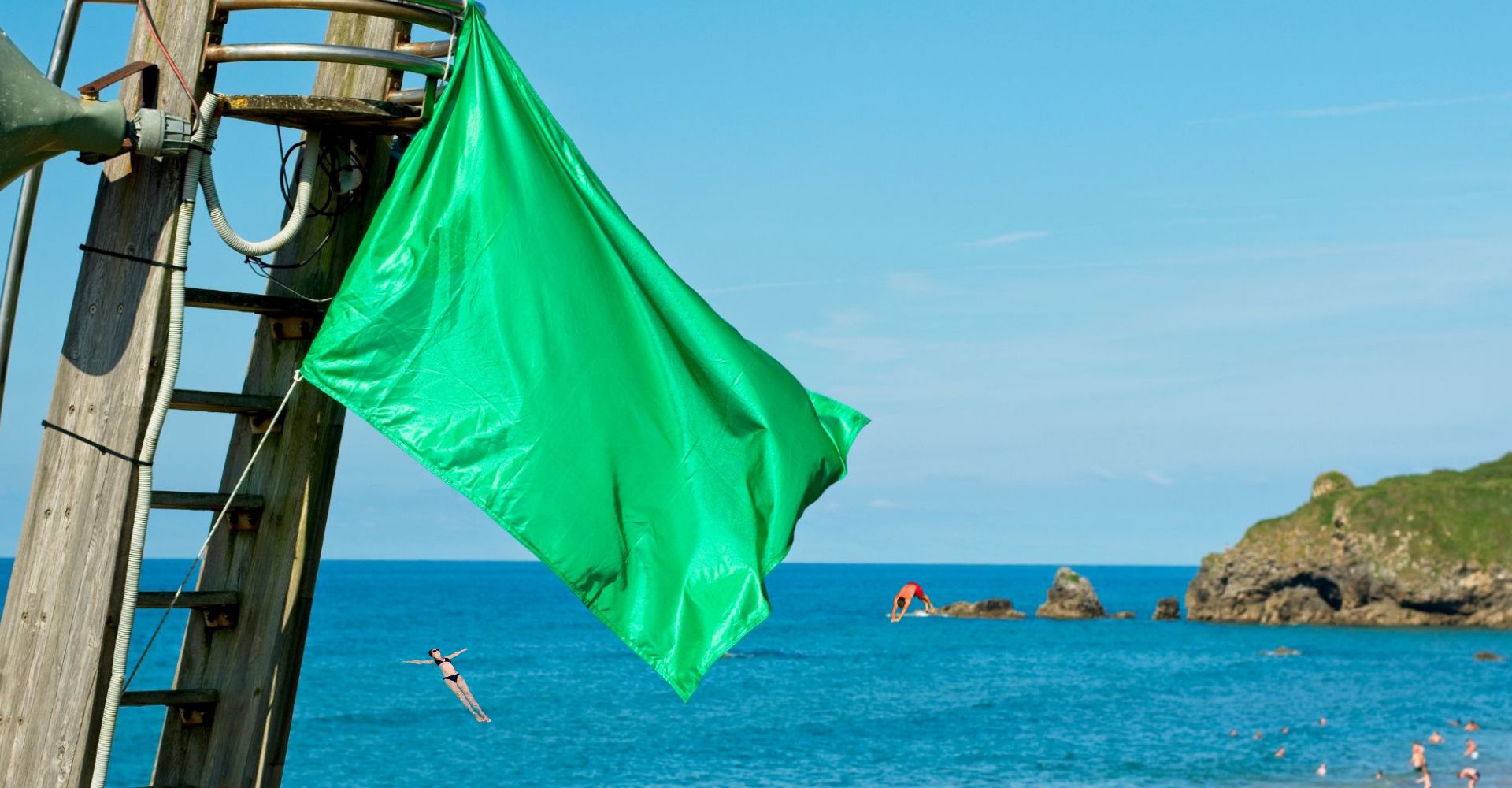 drapeau-vert-plage