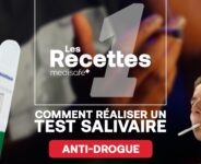 Le test salivaire drogue