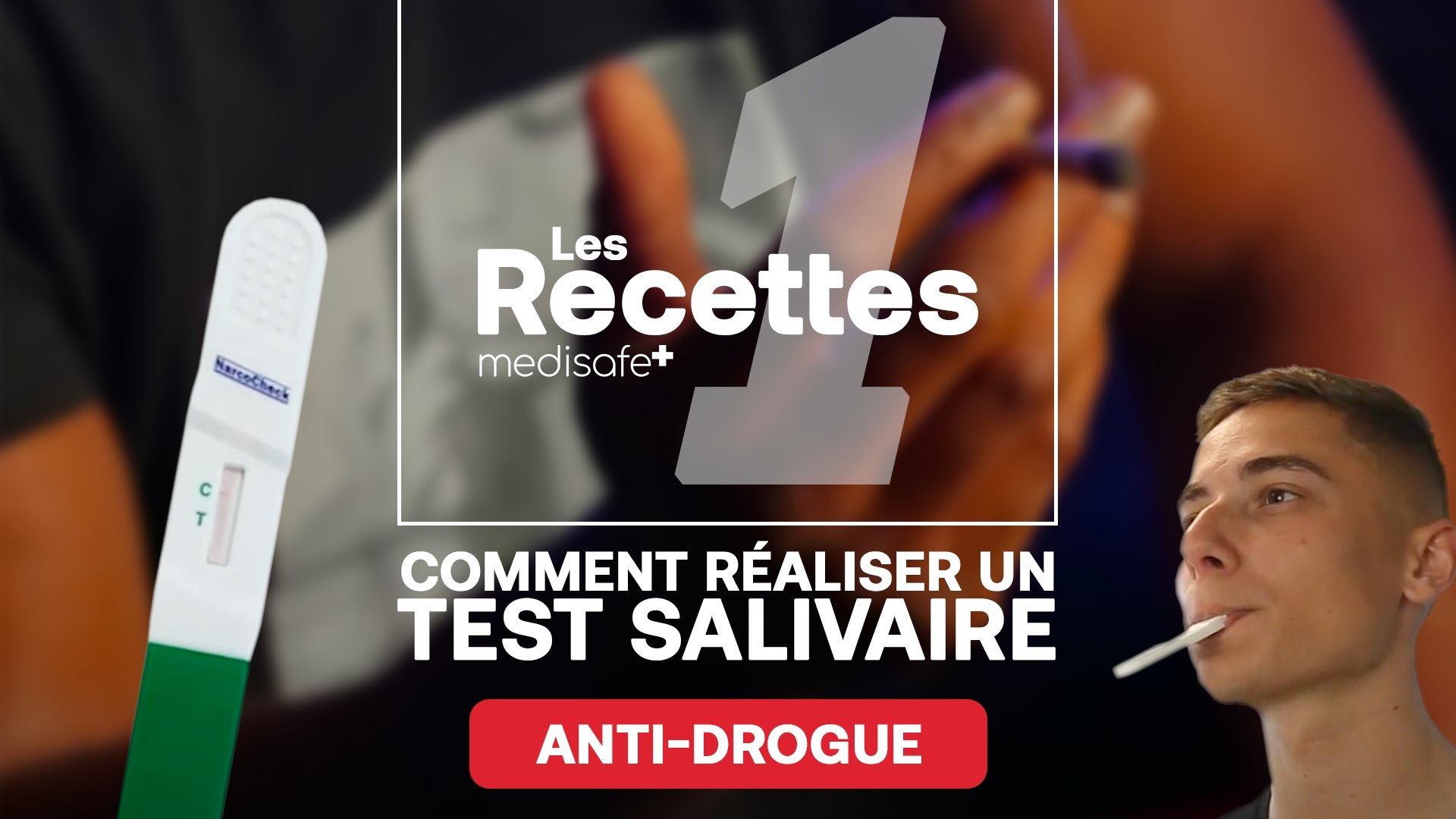 Le test salivaire drogue