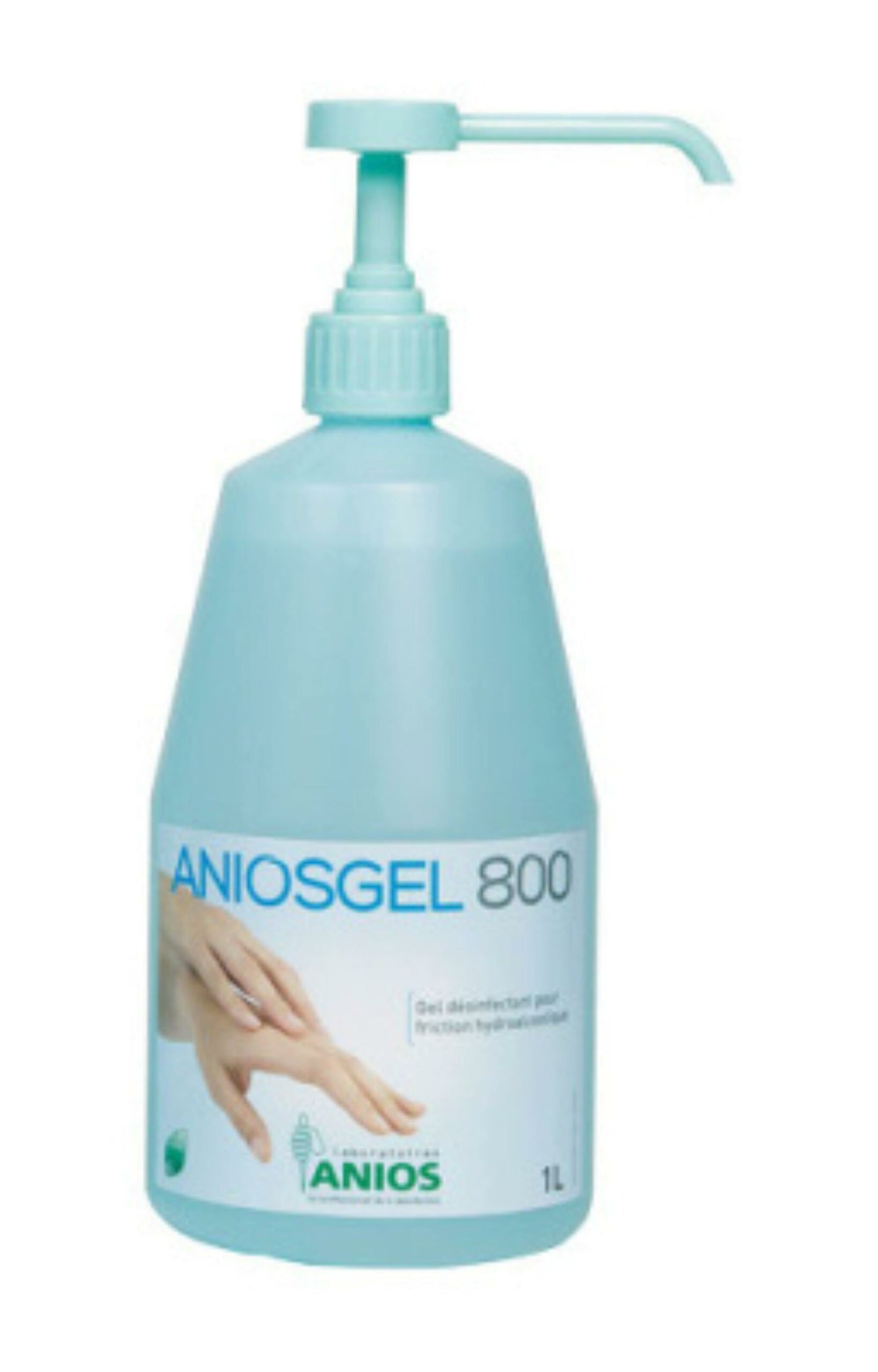 meilleur gel hydroalcoolique flacon pompe Aniosgel 1l