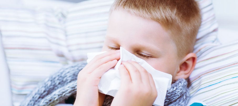 Comment protéger mon enfant des maladies de l’hiver ?