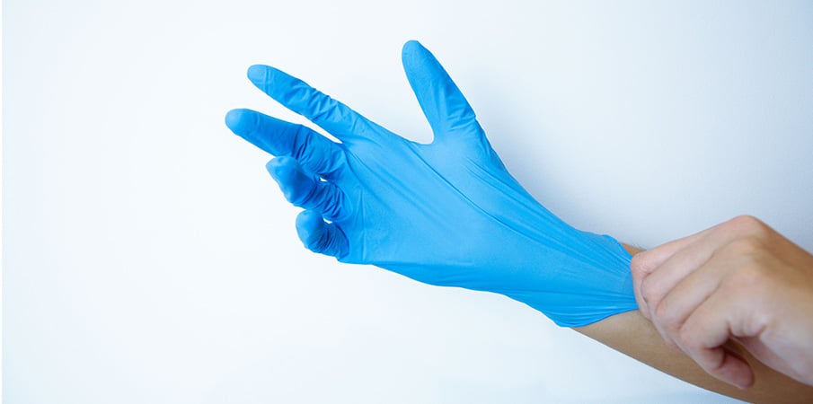 Gants médicaux