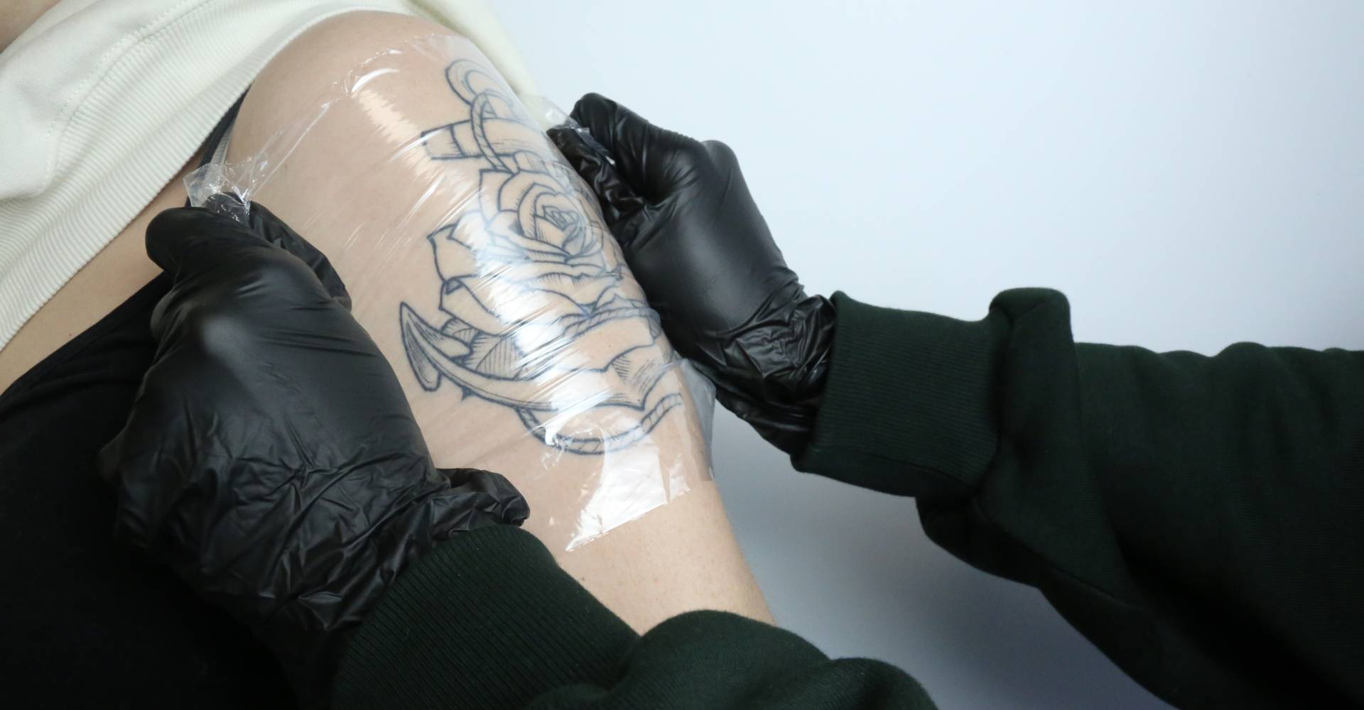 gants nitrile tatouage