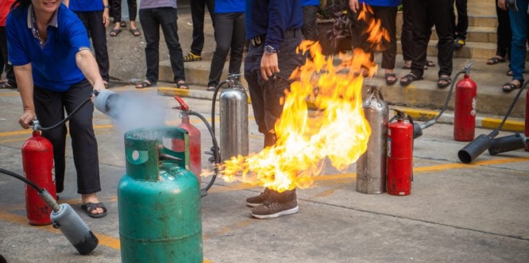 formation en personne incendie