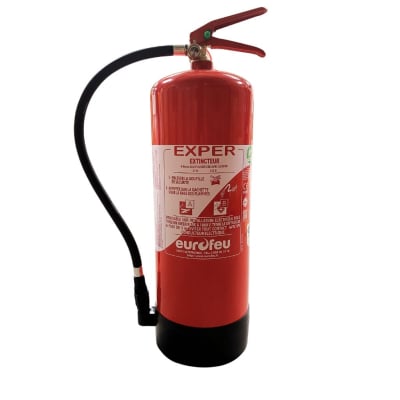Extincteur eau + additif sans fluor PP Eurofeu 9L