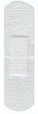 Pansement emballé blanc 6x2cm