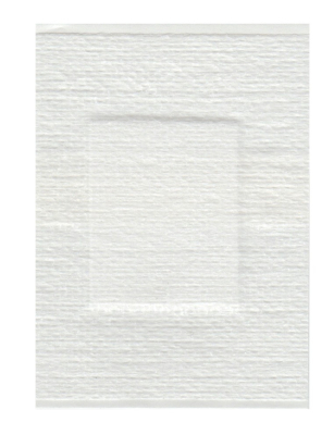 Pansement emballé blanc 6x4cm