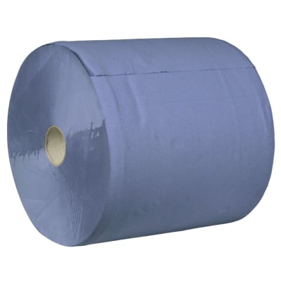 Lot de 6 bobines essuie-mains bleues 450 formats