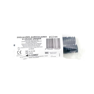 Sachet de 50 Spéculums auriculaires modèle W