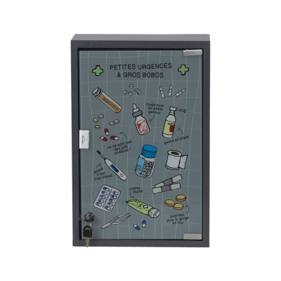Armoire grise