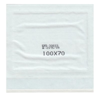 Pansement emballé blanc 100x70mm