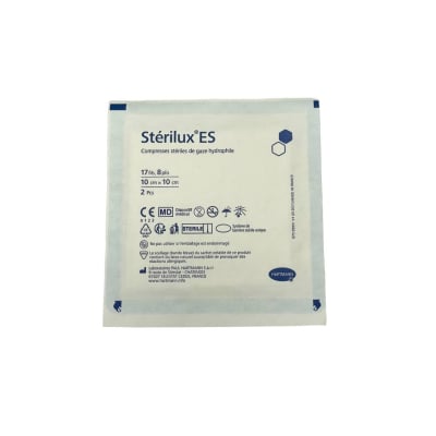 compresses stériles STERILUX