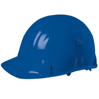 Casque de sécurité bleu