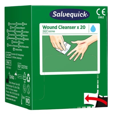 Salvequick Cederroth Burn gel dressing, confezione da 2