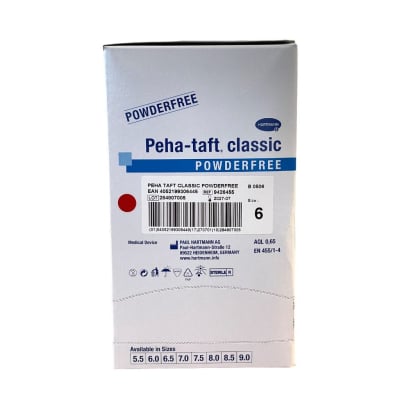 50 gants latex stérile sans poudre par 100