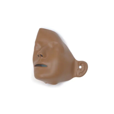 masque de visage pour mannequin peau foncée