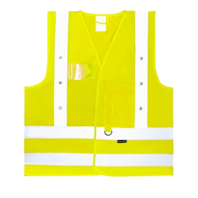 Gilet à led jaune