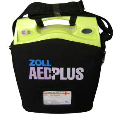 Sacoche noir pour défibrillateur ZOLL AED +