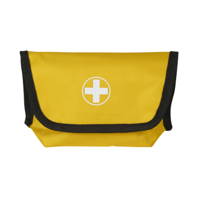 Trousse petit format jaune citron