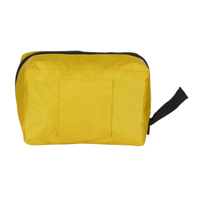 Trousse vue de dos jaune citron