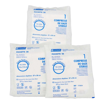 Sachet de compresses 30x30cm