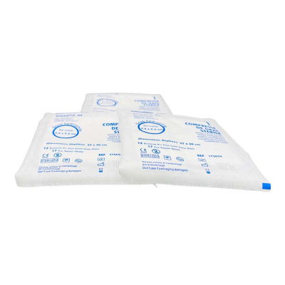 Sachets de compresses