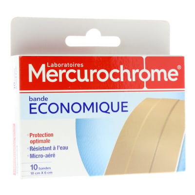 Bande à découper économique Mercurochrome