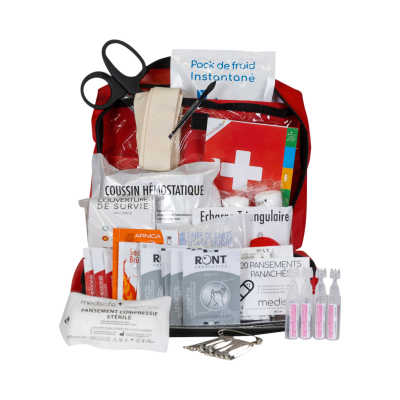 Trousse de secours rouge Véhicule Agricole