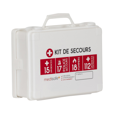 Coffret de secours Carreleur / Couvreur blanc