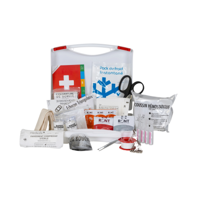 Valise de secours blanche Centre de Loisirs