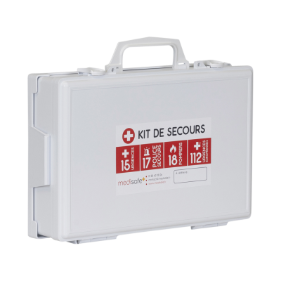 Coffret de secours PPMS 30 personnes blanc