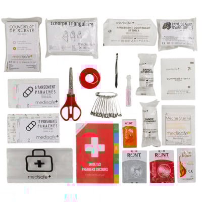 Valise de premiers secours 8 personnes
