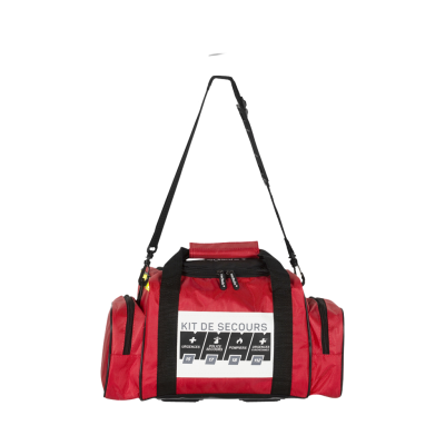 Sac de secours rouge 50 personnes