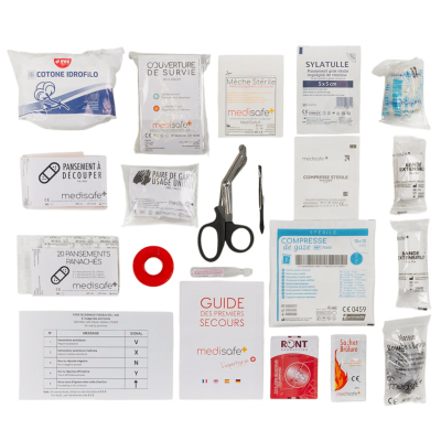 Trousse rouge Ballon dirigeable +10 passagers
