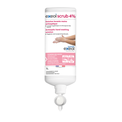 1L airless scrub 4%