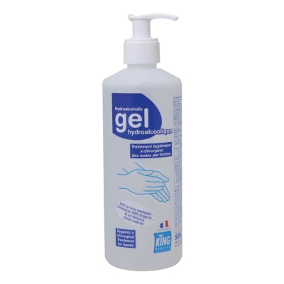 Gel hydroalcoolique king 500 ml