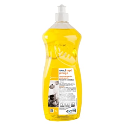Liquide vaisselle détergent désinfectant