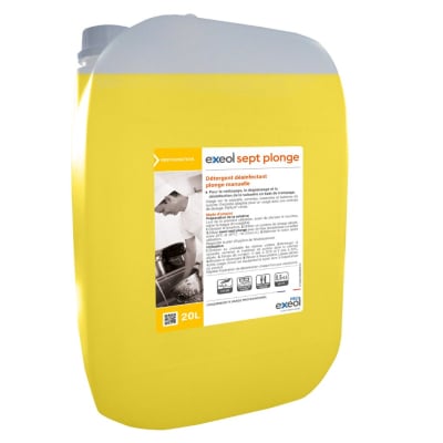 Liquide vaisselle détergent désinfectant