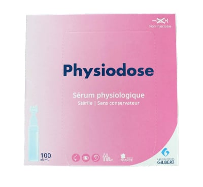 Boite de 100 sérum physiologique