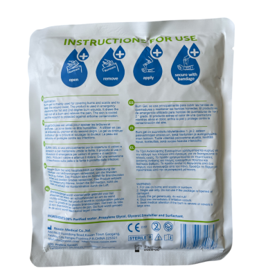 Compresse hydrogel anti-brûlure Burncare
