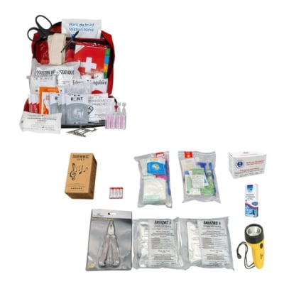 Kit d'urgence 72h coffret