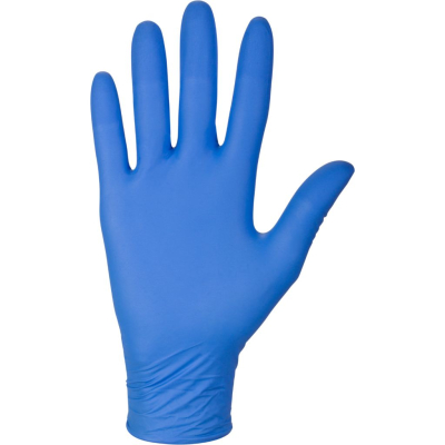 Gants nitriles stériles et non poudrés bleus x 50 paires