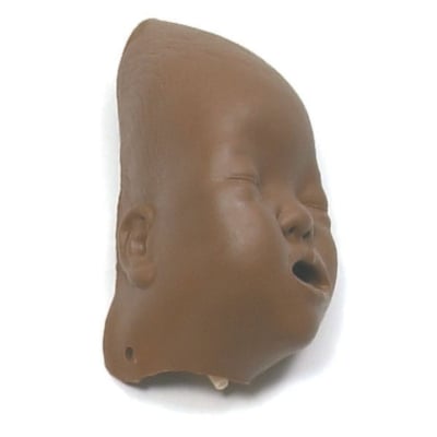 Peaux de visage Baby Anne / Little Baby QCPR par 6