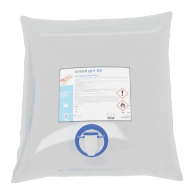 Gel hydroalcoolique Exeol gel 82