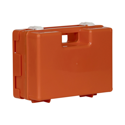 Coffret de secours compartimenté orange