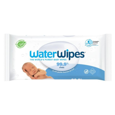 Lingettes Waterwipes paquet de 60